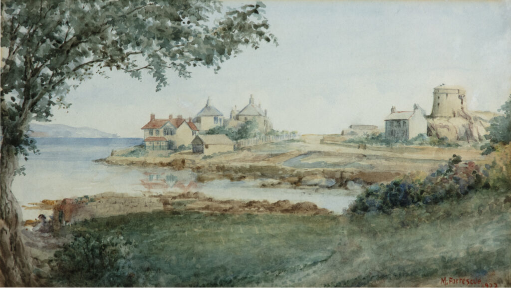 HOW JOYCE’S TOWER LOOKED AS ULYSSES APPEARED