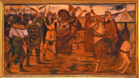 Irish vs. Vikings  Celtic warriors, Vikings, Viking warrior