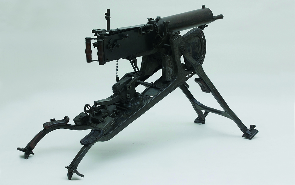 ww1 maxim machine gun