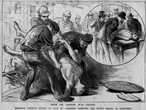  ‘How Dr Cronin was found’. (National Police Gazette)