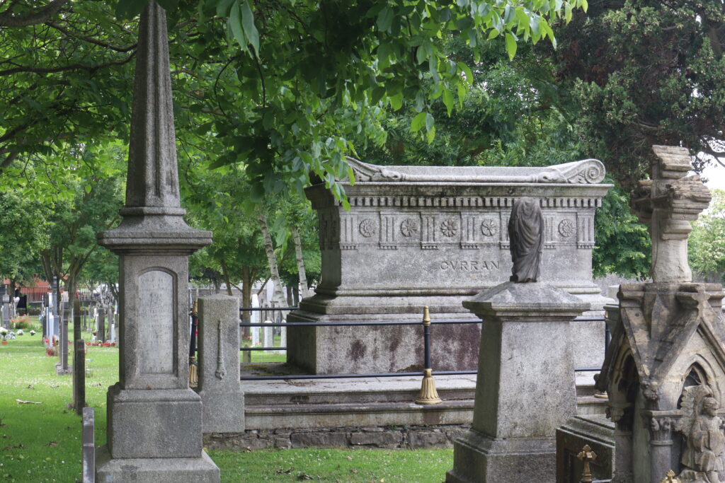 JOHN PHILPOTT CURRAN’S REINTERMENT IN PROSPECT CEMETERY, 1837