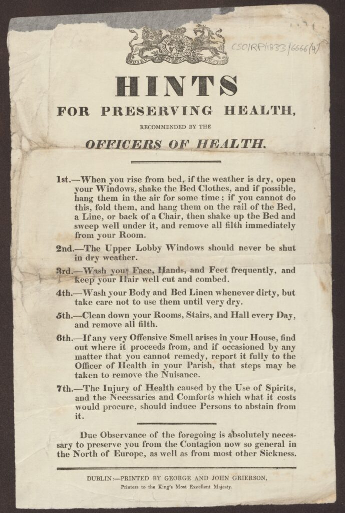 CHOLERA IN IRELAND, 1832–3—POPULAR HYSTERIA AND MYSTICISM
